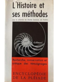 L Histoire et ses methodes