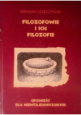Filozofowie i ich filozofie