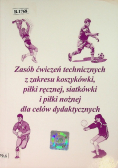 Zasób ćwiczeń technicznych z zakresu koszykówki piłki ręcznej siatkówki i piłki nożnej dla celów dydaktycznych