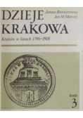 Dzieje Krakowa Tom III