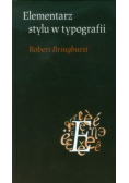 Elementarz stylu w typografii