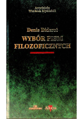 Diderot Wybór pism filozoficznych