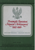 Protokoły Posiedzeń Komisji Kruszcowej 1782 - 1787