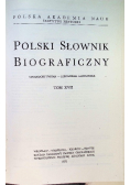 Polski Słownik Biograficzny Tom XVII