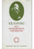 Krasiński Listy do Plenipotenta i oficjalistów