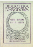 Czeska i słowacka pieśń ludowa