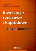 Inwestycje rzeczowe i kapitałowe