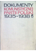 Dokumenty komunistycznej Partii Polski 1935 - 1938