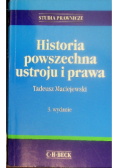 Historia powszechna ustroju i prawa