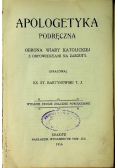 Apologetyka podręczna 1916 r.