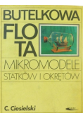 Butelkowa flota mikromodele statków i okrętów