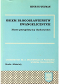 Osiem błogosławieństw ewangelicznych