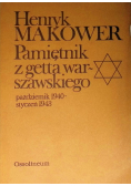 Pamiętnik z getta warszawskiego