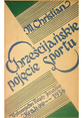 Chrześcijańskie Pojęcie sportu ,1936 r.