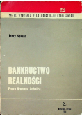 Bankructwo realności. Proza Brunona Schulza