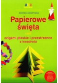 Papierowe święta czyli origami płaskie i przestrzenne z kwadratu