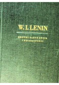 Lenin krótki zarys życia i działalności 1949 r.