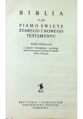 Biblia to jest Pismo Święte Starego i Nowego Testamentu