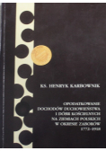 Opodatkowanie dochodów duchowieństwa i dóbr kościelnych na ziemiach polskich w okresie zaborów 1772 1918