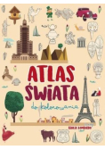Atlas świata do kolorowania
