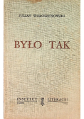 Było tak