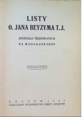 Listy O Jana Beyzyma T.J 1927 r.