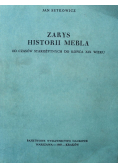 Zarys historii mebla