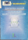 Metodyka Badań w dziedzinie nauk o zarządzaniu