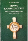 Prawo kanonizacyjne według ustawodawstwa Jana Pawła II