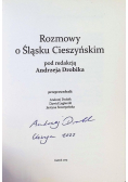 Rozmowy o Śląsku Cieszyńskim