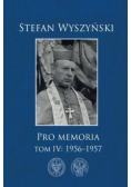 Pro memoria Tom 4 1956 - 1957