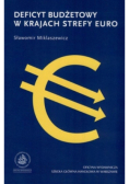 Deficyt budżetowy w krajach strefy euro