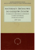 Materiały źródłowe do dziejów Żydów w księgach grodzkich lubelskich z doby panowania Zygmunta III Wazy 1587-1632