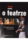 Słownik wiedzy o teatrze