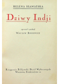 Dziwny Indji 1924 r.