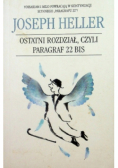 Ostatni rozdział czyli paragraf 22 bis