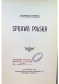 Sprawa Polska, 1910 r.