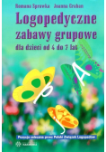 Logopedyczne zabawy grupowe dla dzieci od 4 do 7 lat