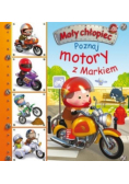 Mały chłopiec Poznaj motory z Markiem