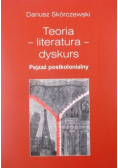 Teoria literatura dyskurs