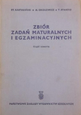 Zbiór zadań maturalnych i egzaminacyjnych. Część IV