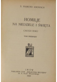 Homilie na niedziele i święta całego roku, Tom II, 1925 r.