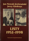 Nowak Jeziorański Giedroyc Listy 1952 1998