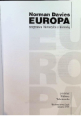 Europa rozprawa historyka  z historią