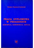 Praca dyplomowa w pedagogice