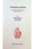 Liturgia godzin Tom IV okres zwykły tygodnie XVIII XXXIV