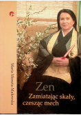Zen Zamiatające skały czesząc mech