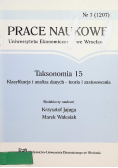 Taksonomia 15 Klasyfikacja i analiza danych teoria i zastosowania