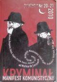 Krytyka polityczna Manifest komunistyczny Nr 20 - 21 / 10