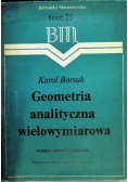 Geometria analityczna wielowymiarowa